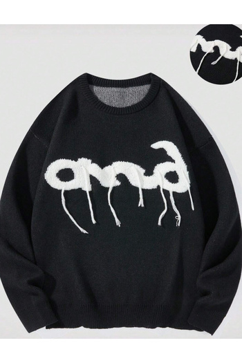SHEIN MANFINITY sweater, black