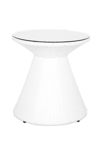 Maison Mex Masuta sezlong gradina/terasa SALIMA L.50 l.50 H.53 alb