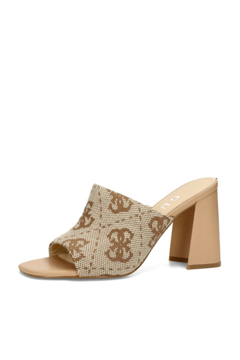 Guess Guess heeled clogs, beige