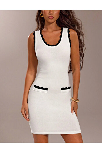 SHEIN Shein mini dress, cream