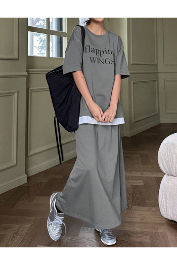 SHEIN DAZY suit, gray