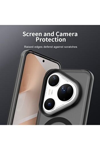 Techsuit Husa Huawei Pura 80 Ultra CandyCase MagSafe, negru