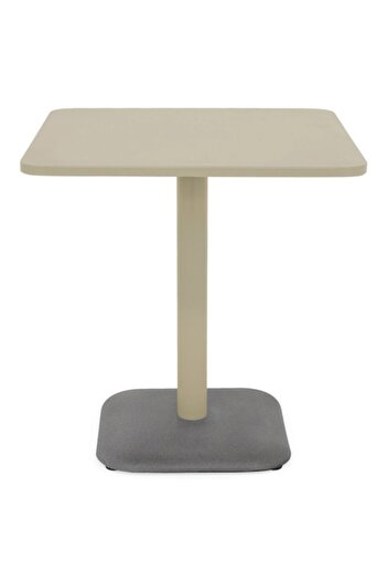 Maison Mex Square garden/terrace table VICENTE L.70 l.70 H.72.5 beige/black