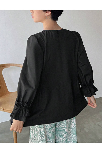 SHEIN FRIFUL shirt by SHEIN, black