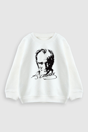 MARKOLL 1-5 Years Old Children's Atatürk Printed Sweatshirt
