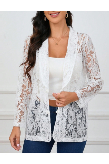 SHEIN cardigan, white