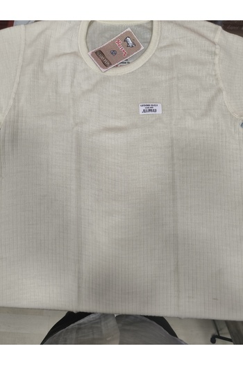 Hasyün 100% Wool Half-Sleeve Undershirt