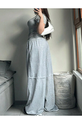 SHEIN Curve+ pants, gray