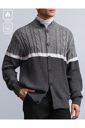 SHEIN MANFINITY cardigan, grey
