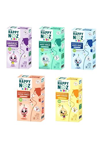 Happy Noz Happy Nose Full Spray and Drops - Violet, Blue, Green, Yellow, Orange (for Children)