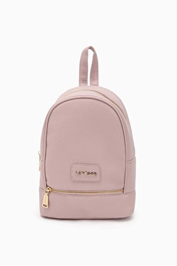 Levidor Lilac Zipper Detailed Shoulder Bag