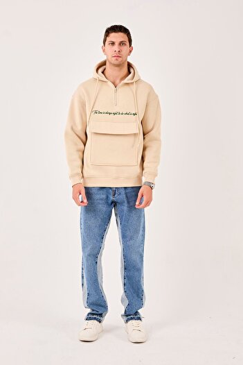 Rocqerx X-4005 Hooded Half-Zip Sweatshirt