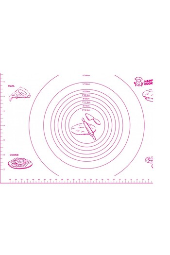 HAPPY COOKING Silicone Dough-Rolling Mat 60x40cm