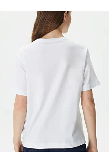 Guess Tricou Guess, alb