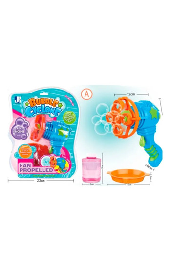 Generic Jr Bubble Cyclone Gun – Green Color | Kids Bubble Blower Toy