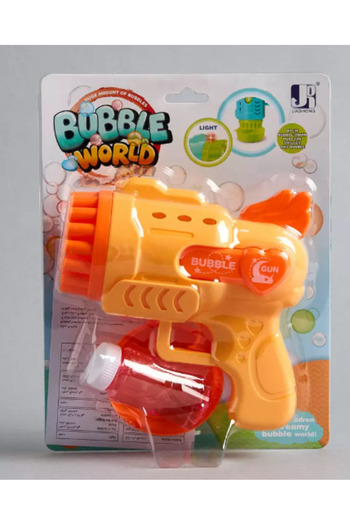 Generic Bubble Blower Toy Gun Set – Automatic Bubble Maker Machine for Kids – 2-in-1 Summer Outdoor Fun