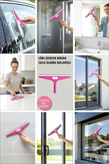 OSKAR FIRÇA LÜKS ÇEKECEK CAM SİLECEĞİ-aynalar,camlar,fayanslar,banyo,mutfakta,araba vb. alanlarda (23 cm 1 Adet)
