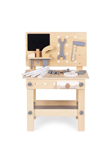Ecotoys work bench, wood, with accessories KID977222