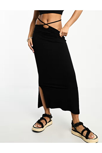ASOS ASOS maxi skirt, black