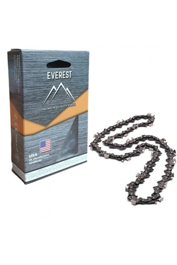 Everest Chainsaw Chain 26 Teeth, 52 Pins, 3/8 Pitch,