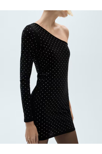 MANGO Mango mini dress, black