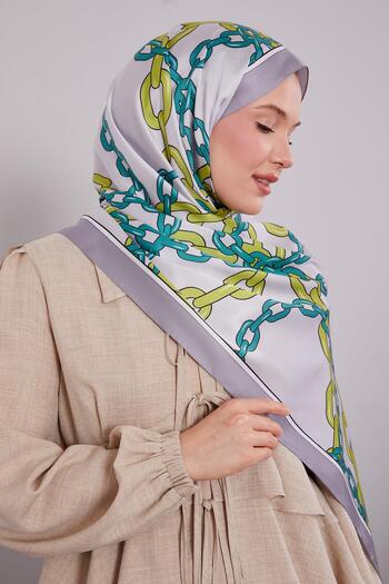 Levidor Silver Chain Twill Shawl
