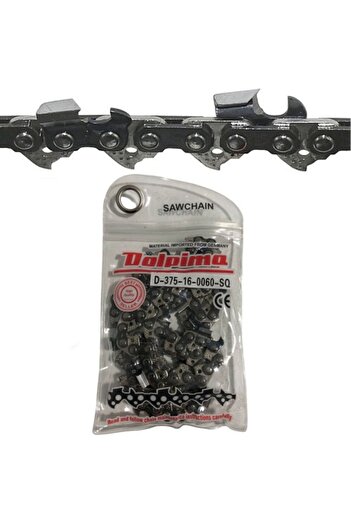 Dolpima Chainsaw Chain 40 cm (16"), 3/8", 1.5 mm, 60 links - Compatible with Stihl