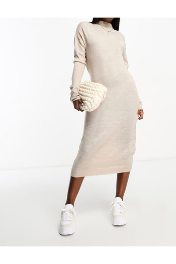 Threadbare Threadbare midi dress, beige