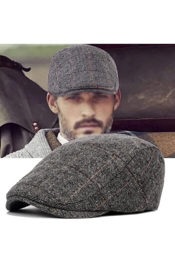 Artizan Suits Men's light grey retro cap