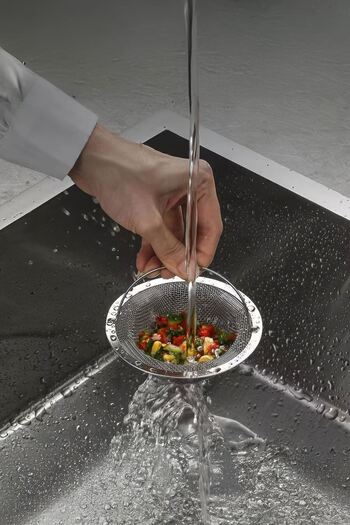 Chavin Steel Kitchen Sink Waste Food Strainer 11 cm Diameter Drain Stopper Mt203
