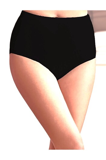 Aydoğan Women's High Waist Lycra Bato Panties 0182 - 3 Pieces