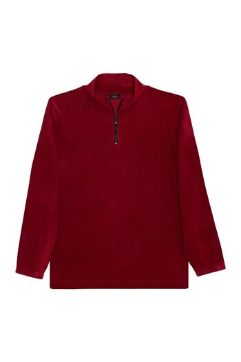 Tudors Unisex 3-Pack Burgundy-Navy Blue-Smoke Standard Fit Non-Pilling Cold-Proof Fleece Sweatshirt