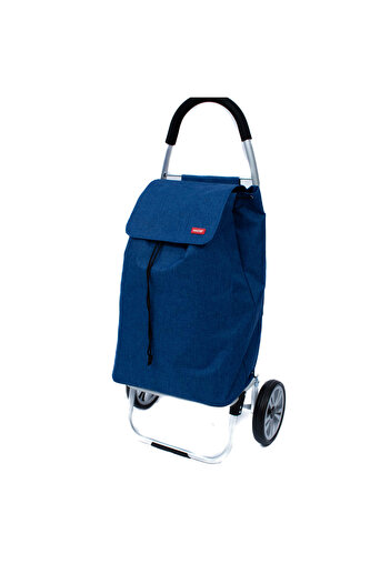 Master Shopping bag with trolley, Master, 2 wheels, 50 l, blue