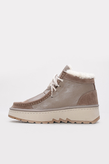 FAST STEP Genuine Leather Women's Classic Boots 409Sza3152