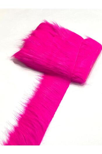 karantuhafiye Fur Ribbon / 5 cm / 1 Meter / Fuchsia
