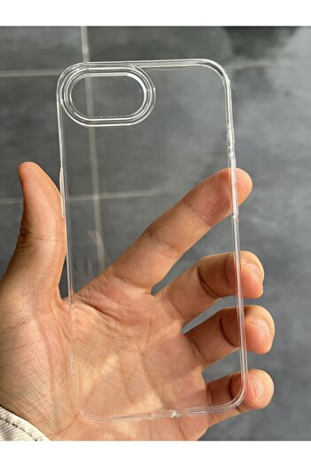 EDELFU iPhone 16E Case Crystal Clear, Never Yellowing Thin Phone Case 6.1 Inch (Not Silicone)