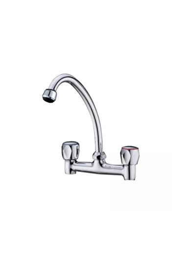 KORMAN TECHNIK Lavatory Faucet, Sanitary Brass, Black, 9107H