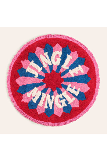 Zsa Zsa Zsu Punjab Cotton 100% Cotton Bath Mat 70 cm Colorful
