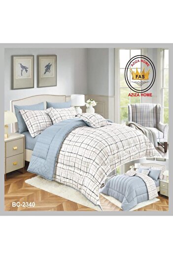 Un Luxury double-sided summer comforter, 10 pieces, 100% cotton, high quality, new colors