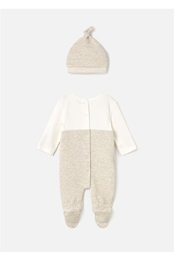 MAYORAL Baby Boy Jumpsuit and Hat Milk Vig 2609