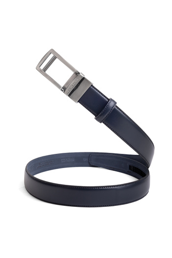 Pierre Cardin Navy Blue Leather Automatic Buckle Men's Belt Pcotm01L6T