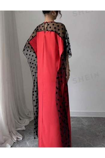 SHEIN Shein maxi dress, red