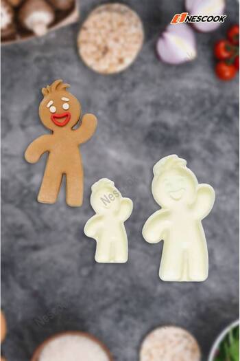 Neskuk Gingerbread Plastic Cutting Set / Christmas Cookie Mold / Christmas Cookie Mold
