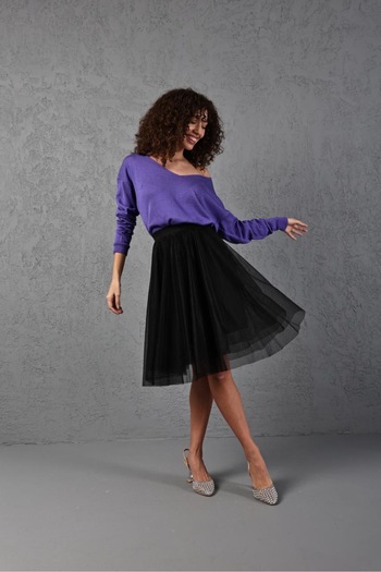 Su Moda Women's Clothing Skirt Tulle Type Lined Party