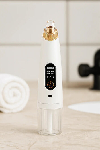Maria Home Electric Blackhead Removal Device with LCD Display and Suction Power–Pore Cleaner