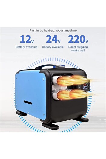 OEM Portable diesel heater, heating capacity 8kw, power supply 12 24 220V with built-in power supply