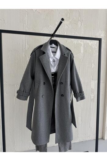 eybetsa New Season Premium Long Cashmere Coat