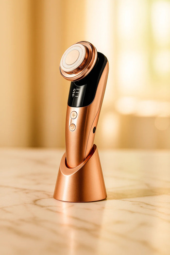 Maria Home Electric Blackhead Removal&Skin Rejuvenation Device with LED Display–Gold