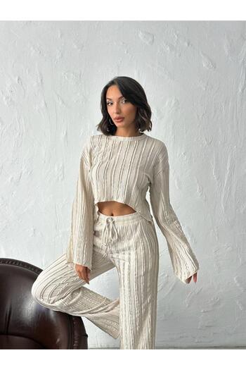 Jeevee Corduroy Casual Two-Piece Set