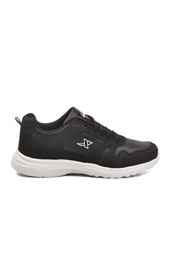 WALKWAY Black-White Men's Sports Shoes Xstep 020-Cilt m (Byk No)